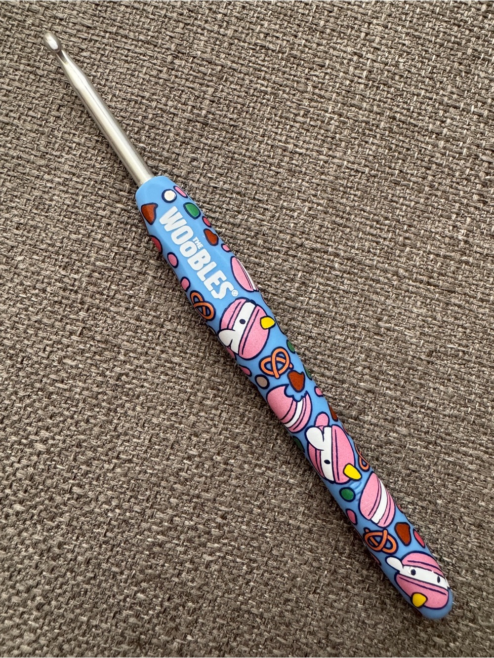 Woobles Crochet Hook - Bjorn the Narwhal
